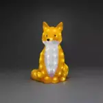 Acrylic Fox 40CM Christmas Decor