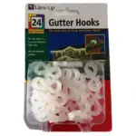 Set of 24 outdoor gutter hooks
