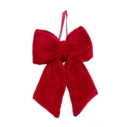 Red Velvet Christmas Bow 29CM