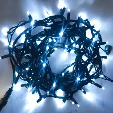 Connectable Low Voltage Ice White With Flash LED String Lights