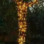 100 LED multifunction connectable Christmas lights outdoor tree display