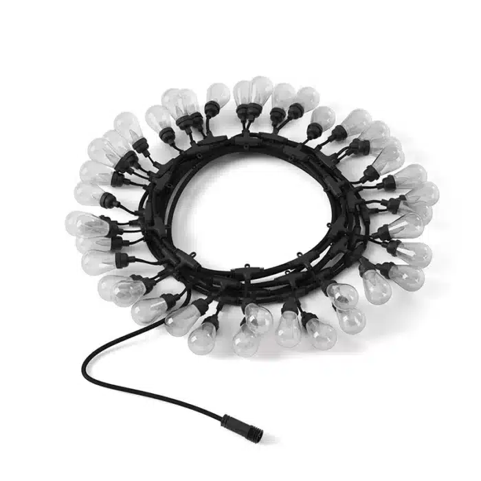 Twinkly plus S14 40 bulb professional festoon lights 20 metres polycarbonate bulbs