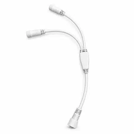 2 way connector mains voltage white product