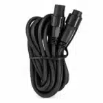 2.5m mains voltage extension cable black product