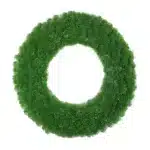Alaskan non lit pine Christmas wreath 90cm with green PVC foliage