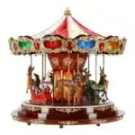 Animated Christmas carousel decoration product image