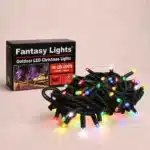 Connectable multicolour with ice white flash LED Christmas lights product view