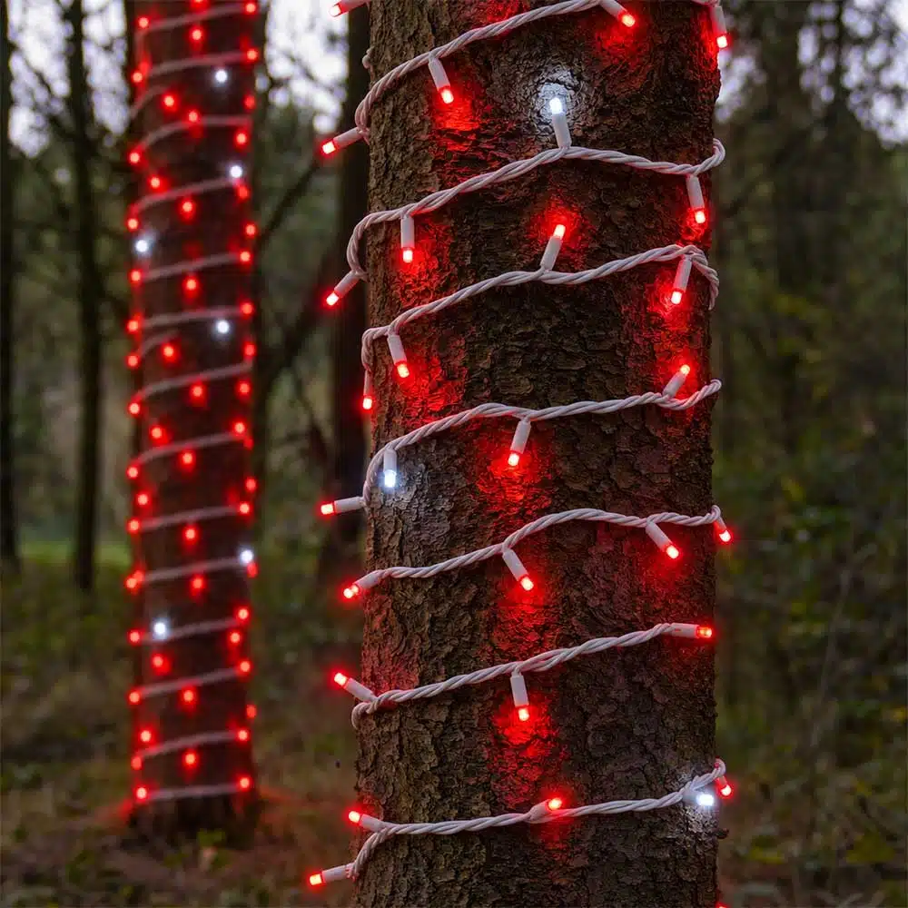 Connectable-red-with-ice-white-flash-white-cable-Christmas-tree-lights-IP65-rated Connectable red with ice white flash white cable Christmas lights IP65 rated