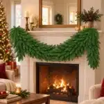 Evergreen non-lit Christmas garland 2.7m indoor display