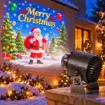 Outdoor Christmas and seasonal gobo projector 100W merry Christmas projection