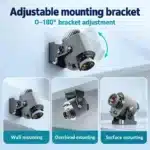 Outdoor Christmas and seasonal gobo projector adjustable feature 100W
